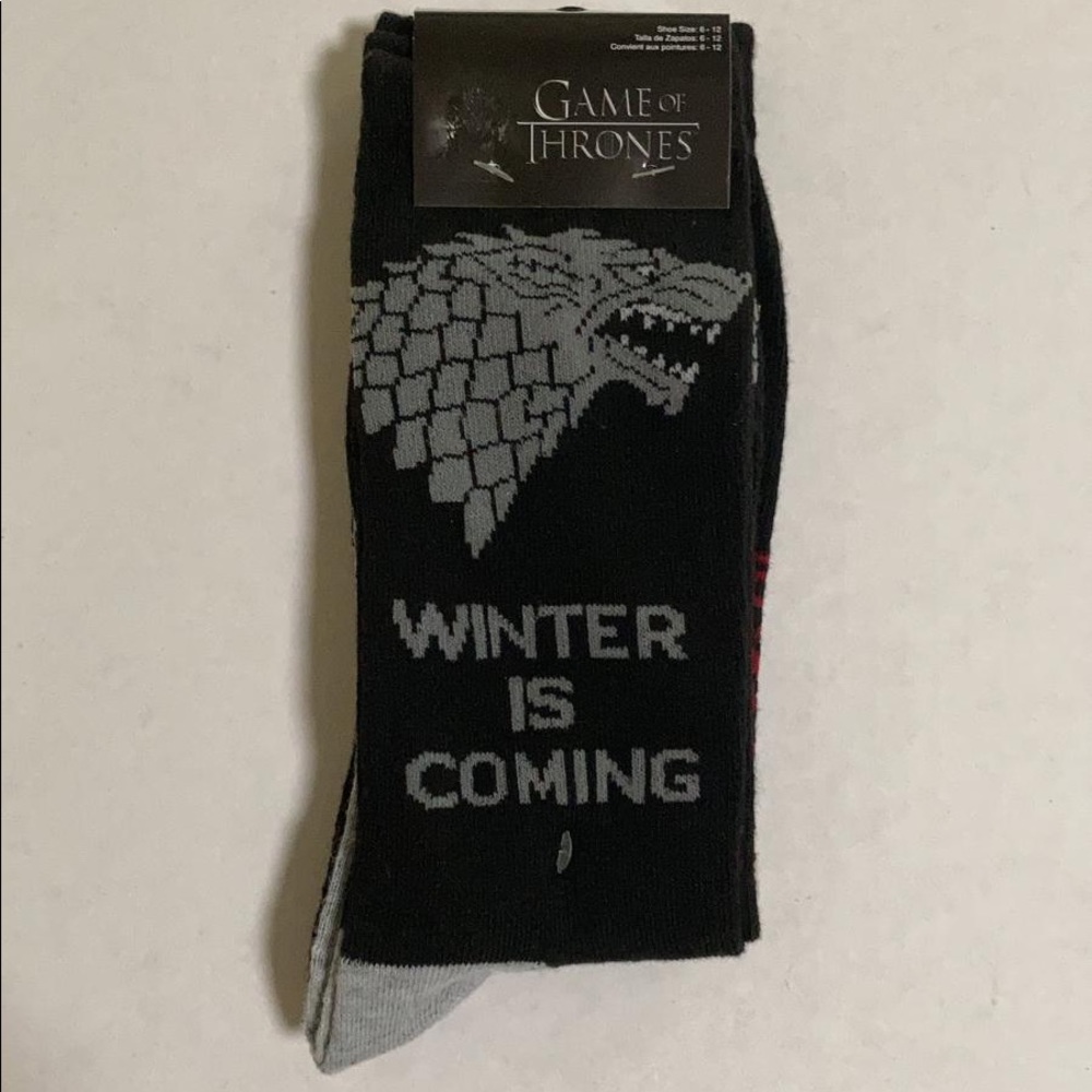 NWT Game of Thrones Men’s Socks